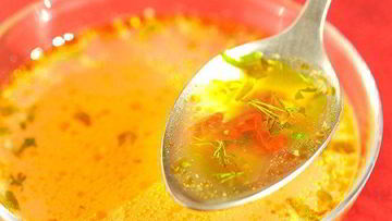 Рецепт Куриного бульона по-японски