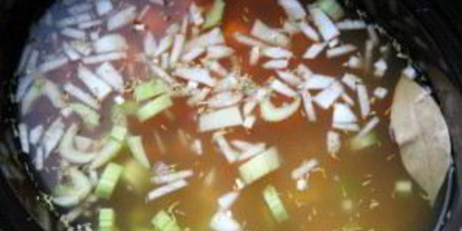 Рецепт куриного бульона с вермишелью