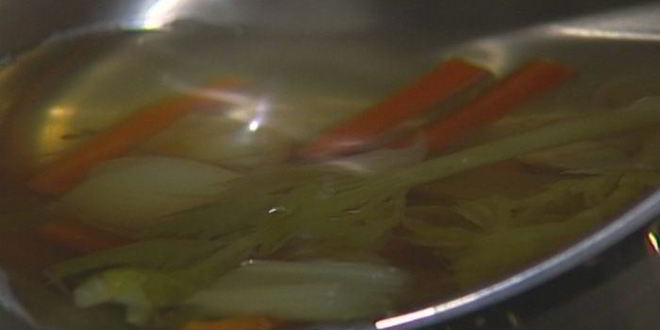 Рецепт куриного легкого бульона