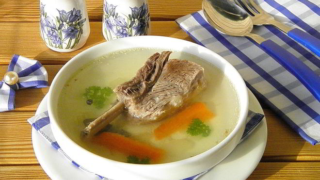 Рецепт мясного бульона в мультиварке