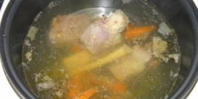 Рецепт мясного бульона в мультиварке