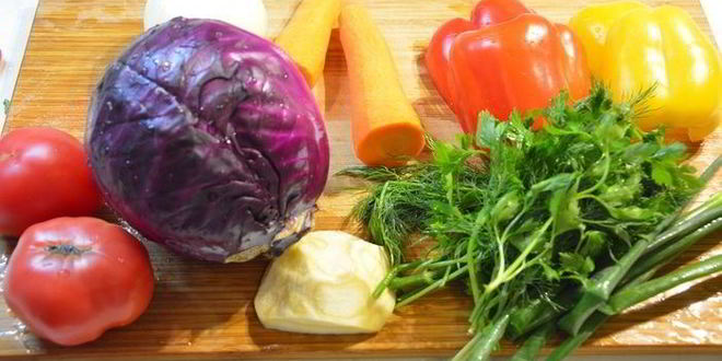 Рецепт овощного бульона