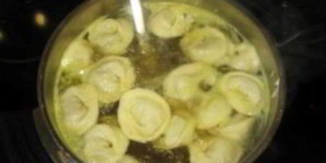 Рецепт пельменей с бульоном