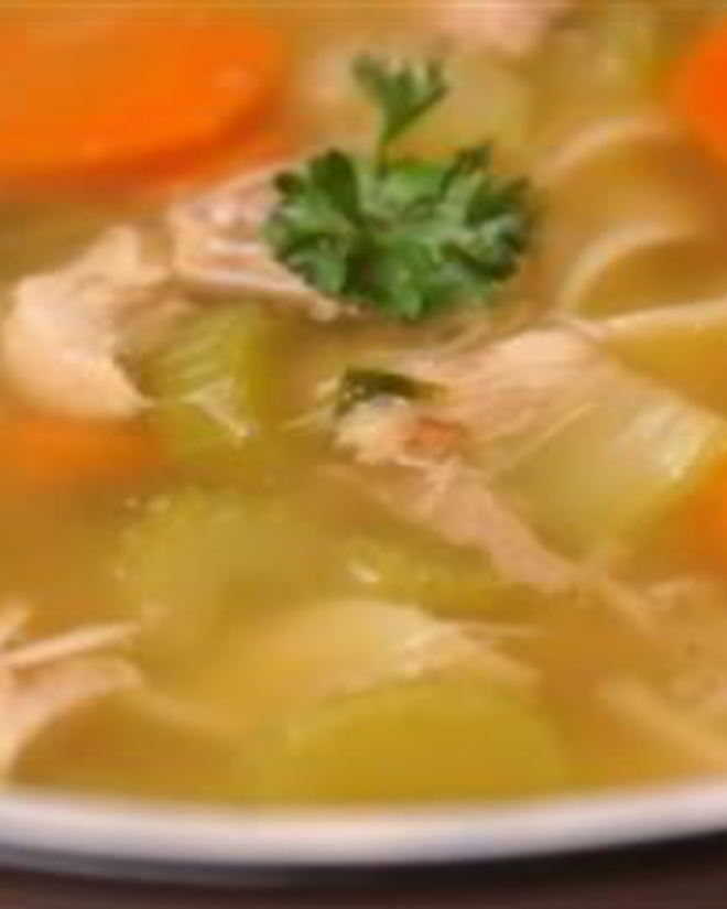 Рецепт прозрачного куриного бульона