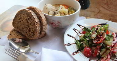 Рецепт Супа из черемши на курином бульоне