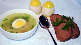 Рецепт Супа на мясном бульоне