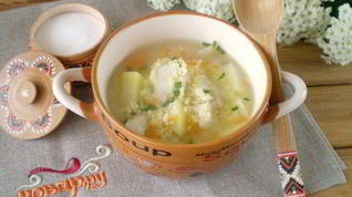 Рецепт Супа на рыбном бульоне