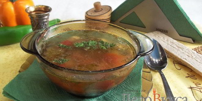 Рецепт Супа с фрикадельками и яйцом на мясном бульоне