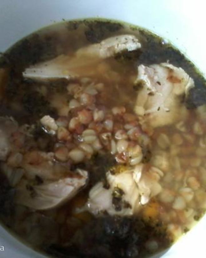 Рецепт супчика гречневого на курином бульоне