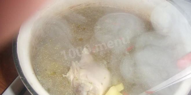 Рецепт вкусного борща на курином бульоне с курицей