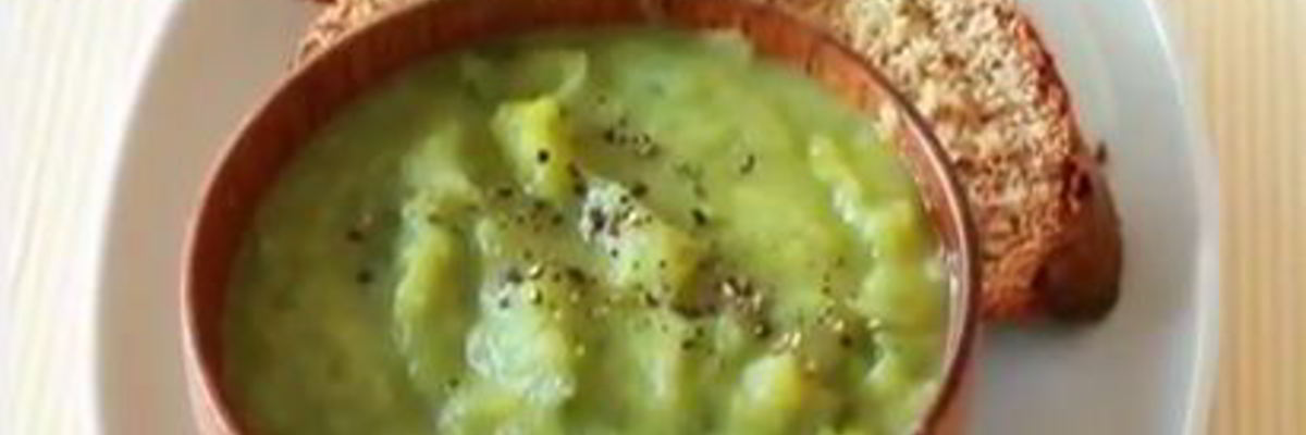 Рецепт Быстрого картофельного супа с пореем