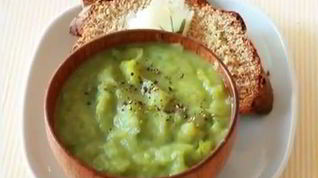 Рецепт Быстрого картофельного супа с пореем