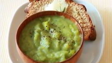 Рецепт Быстрого картофельного супа с пореем