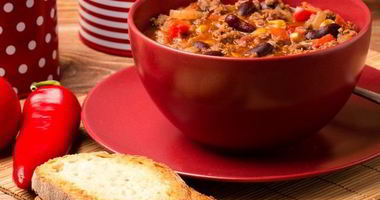 Рецепт Чили кон карне с рисом из цветной капусты