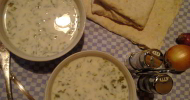 Рецепт Довги — супа из зелени на кефире