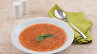 Рецепт Гаспачо с базиликом