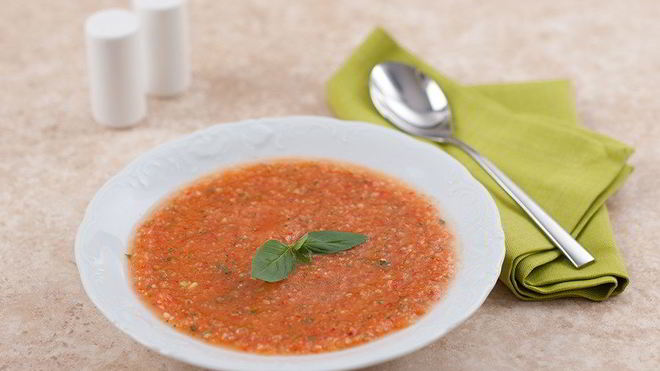 Рецепт гаспачо с базиликом