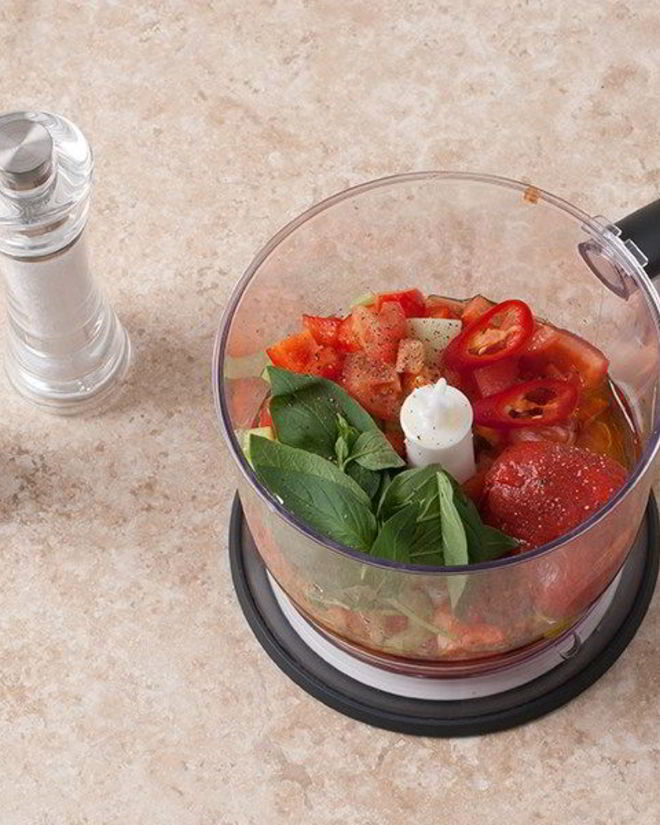 Рецепт гаспачо с базиликом