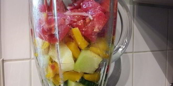 Рецепт гаспачо с дыней