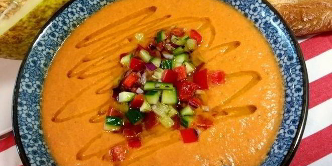Рецепт гаспачо с дыней