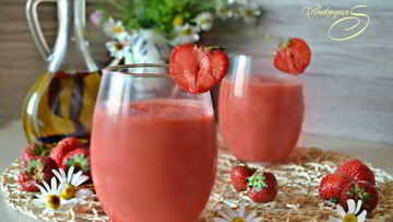 Рецепт Гаспачо с клубникой
