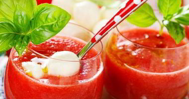 Рецепт Гаспачо с моцареллой