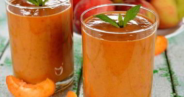 Рецепт Гаспачо с персиками