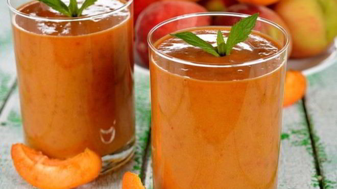 Рецепт гаспачо с персиками