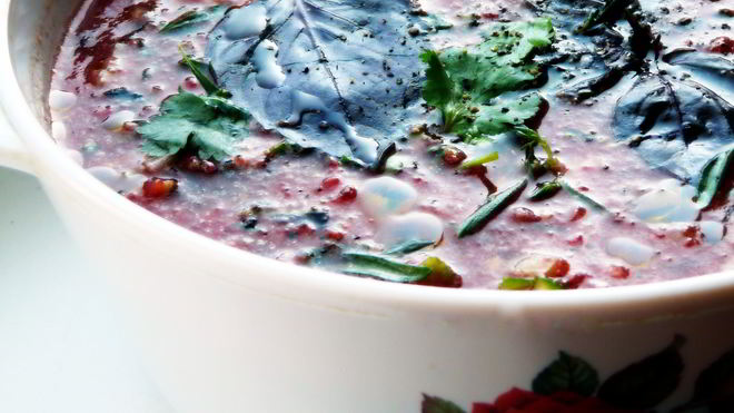 Рецепт гаспачо с соком лайма