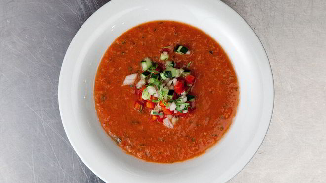 Рецепт гаспачо с эстрагоном