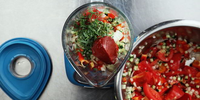 Рецепт гаспачо с эстрагоном