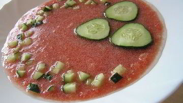 Рецепт Холодного летнего супа Гаспачо