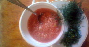 Рецепт Классического томатного супа гаспачо
