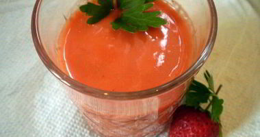 Рецепт Клубнично-томатного гаспачо