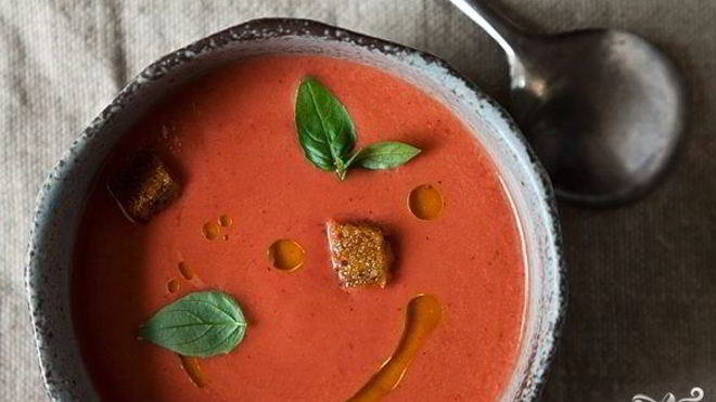 Рецепт клубничного гаспачо