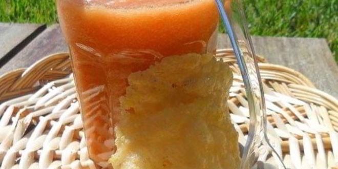 Рецепт Острого гаспачо с чипсами из пармезана