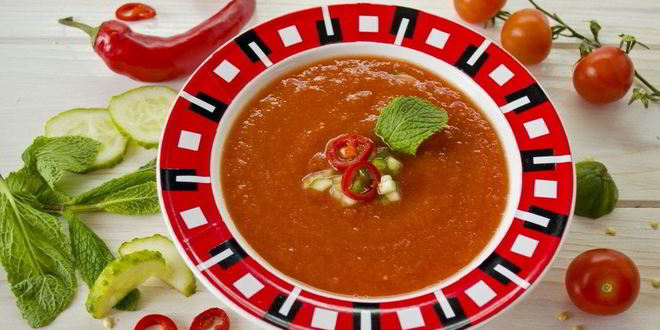 Рецепт Супа Гаспачо из помидоров