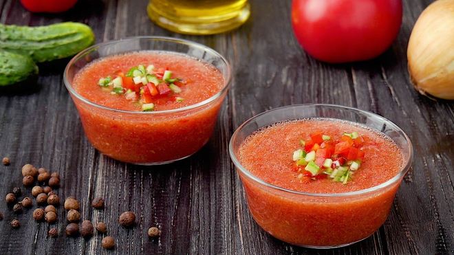 Рецепт супа гаспачо