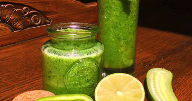 Рецепт Зеленого гаспачо Дачного смузи