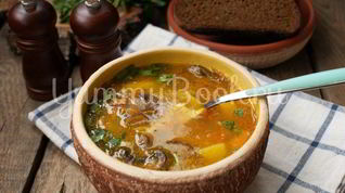 Рецепт Горохова-грибного суп