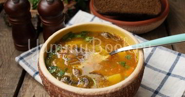 Рецепт Горохова-грибного суп