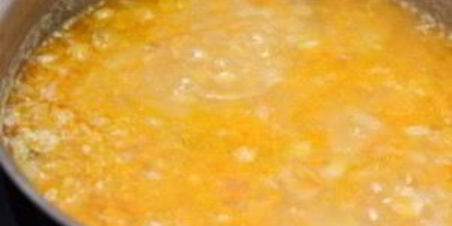 Рецепт горохового супа на косточке