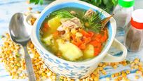 Рецепт Горохового супа с говядиной