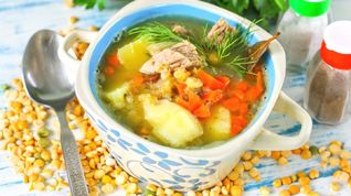 Рецепт Горохового супа с говядиной
