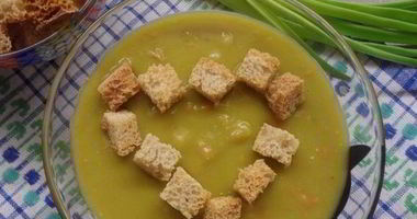 Рецепт Горохового супа с гренками