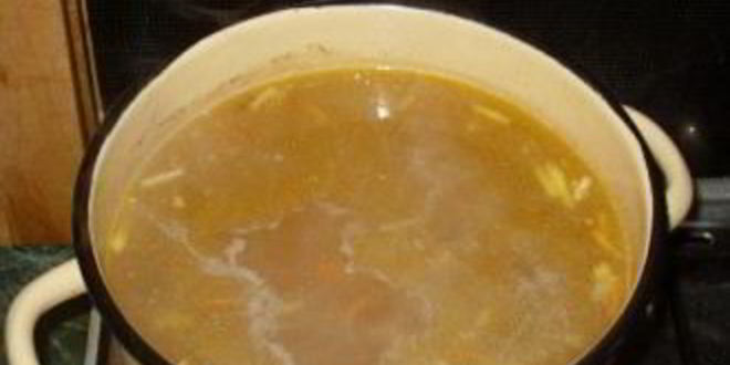 Рецепт горохового супа с грибами