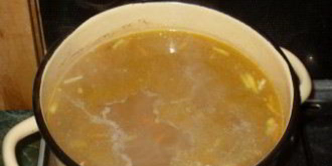 Рецепт горохового супа с грибами