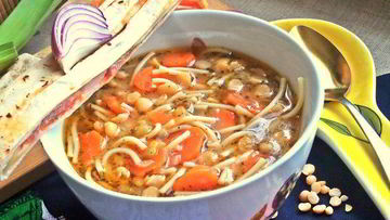 Рецепт Горохового супа с итальянским акцентом