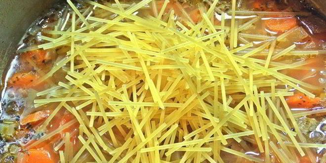 Рецепт горохового супа с итальянским акцентом