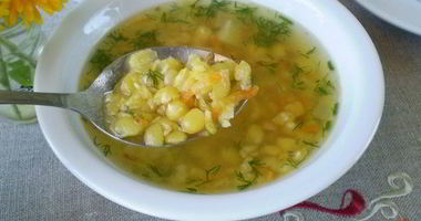 Рецепт Горохового супа с картофелем